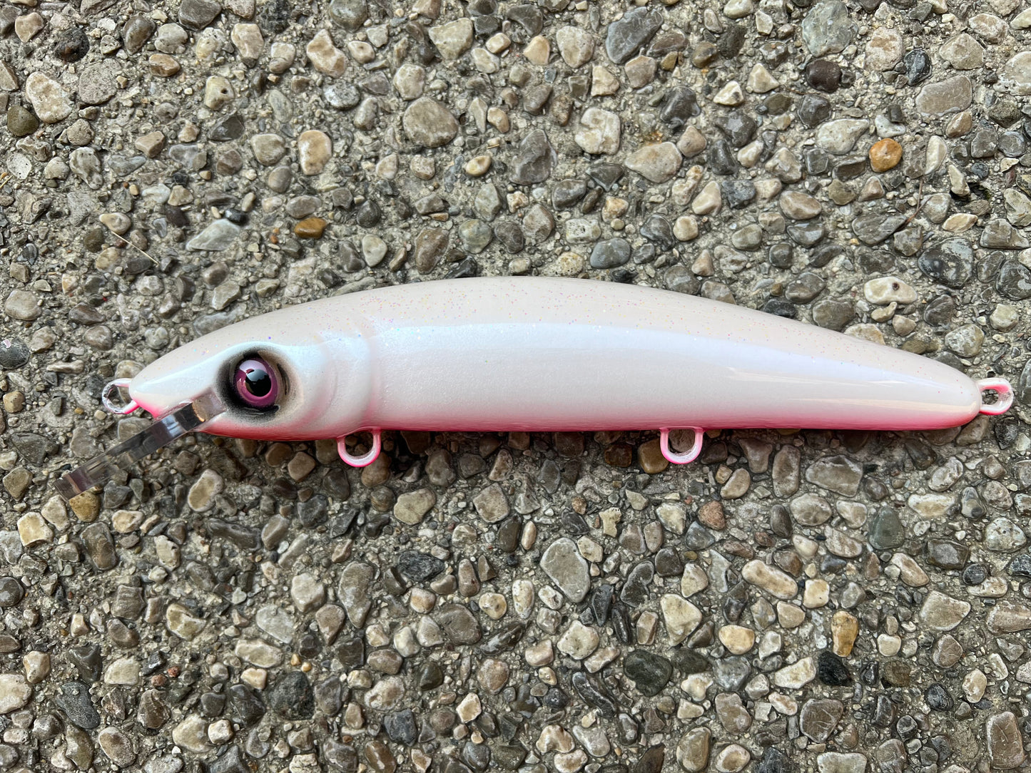 Pearl Shad - Pink Belly - 9CP