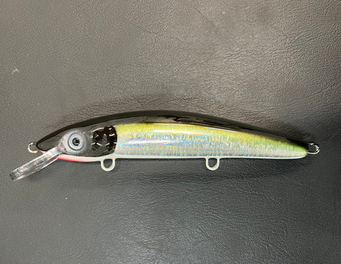 Flash Black Sexy Shad - White Belly - 9CP