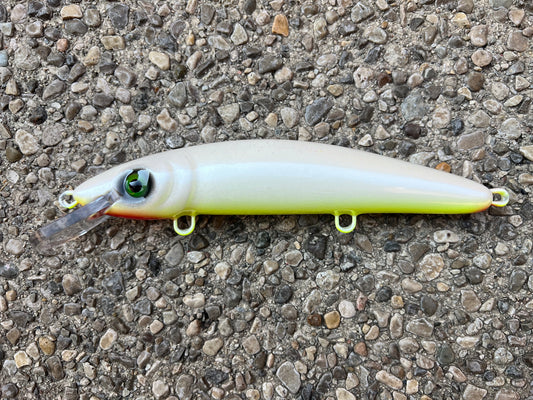 Pearl Shad - Chartreuse Belly - 9CP